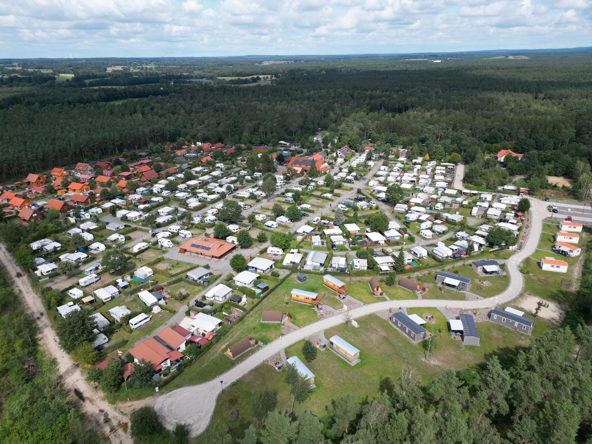 Ferienpark Auf Dem Simpel - Heide-Lodge 1 Soltau Exterior foto